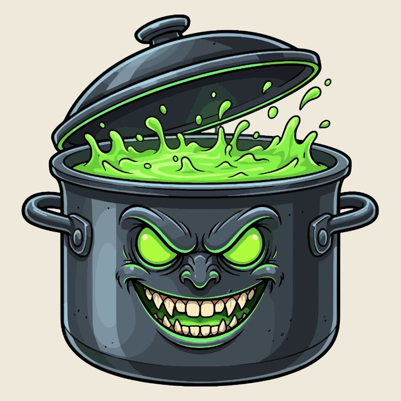 Spooky Green Pot Magic