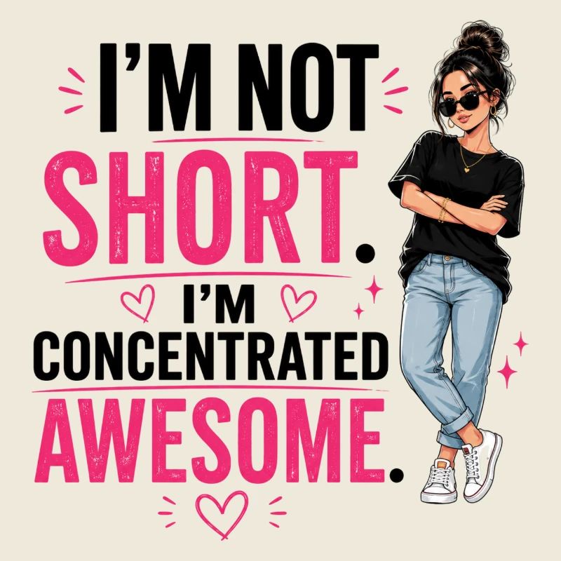 I'm Not Short I'm Concentrated Awesome