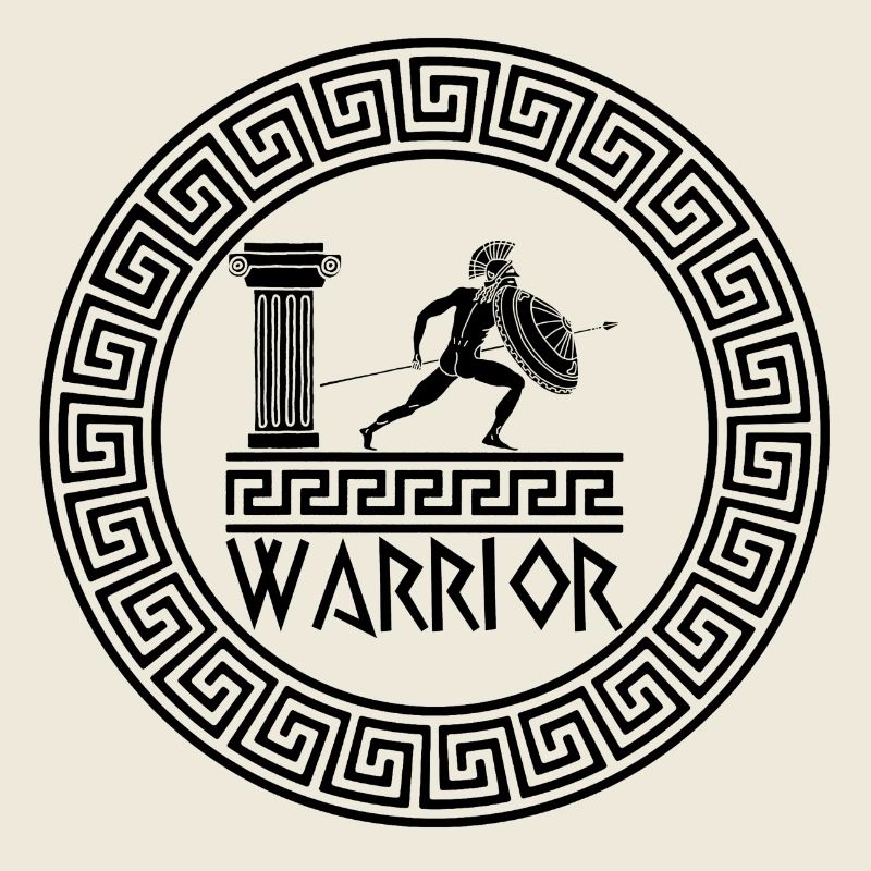 Ancient Greek Warrior (Black)