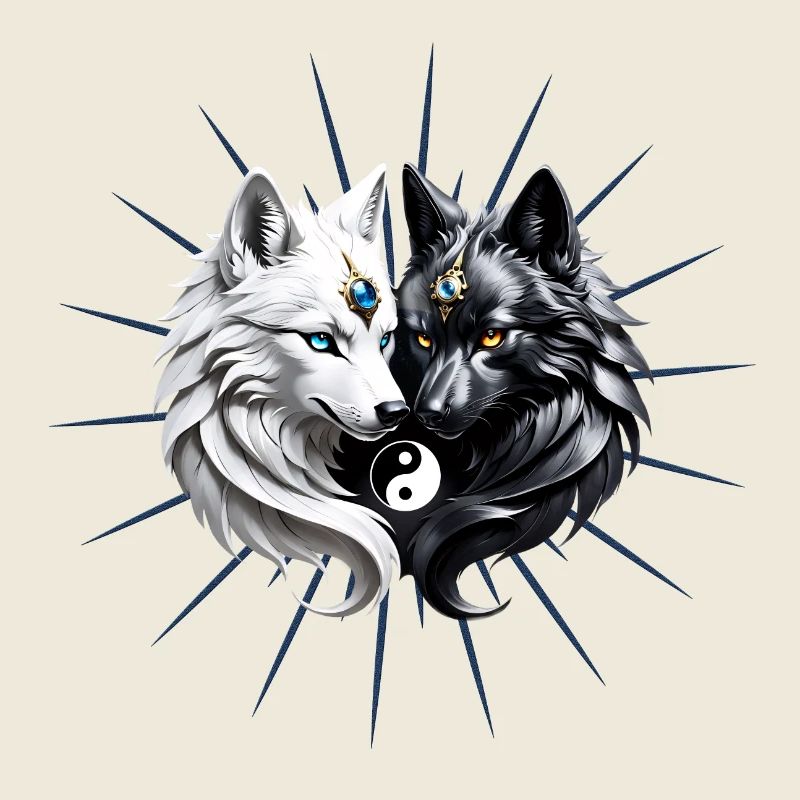 Yin Yang Wolves.
