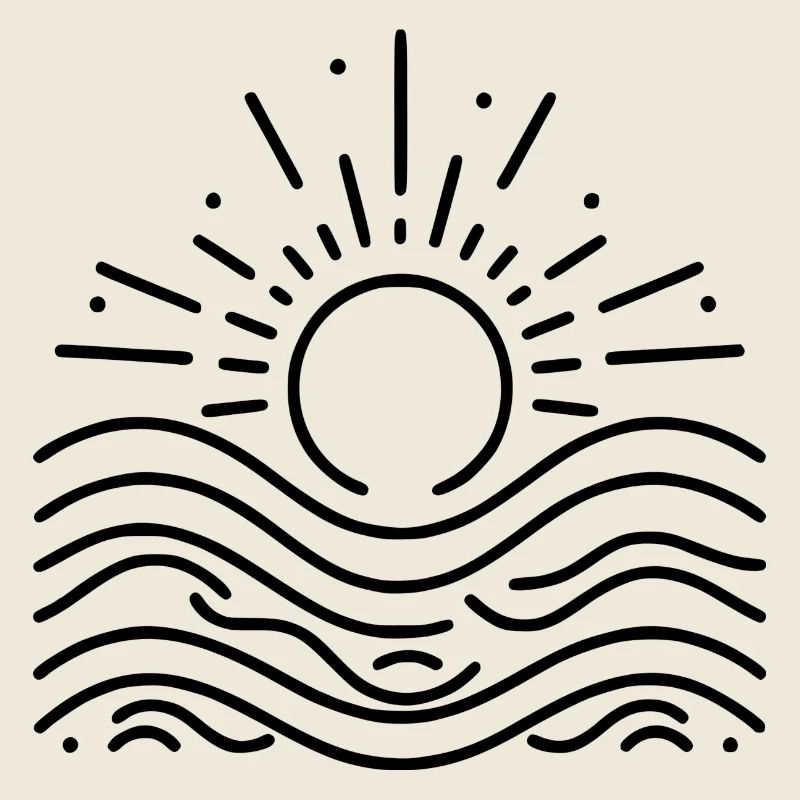 Soleil et mer – Une interaction harmonieuse