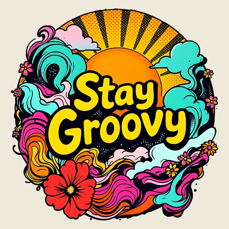Rétro psychédélique – Restez groovy