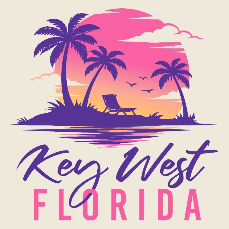 Key West Florida Spring Break Retro-Kreuzfahrt-Outfit