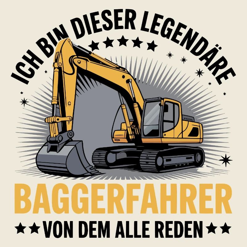 Baggerfahrer Bagger
