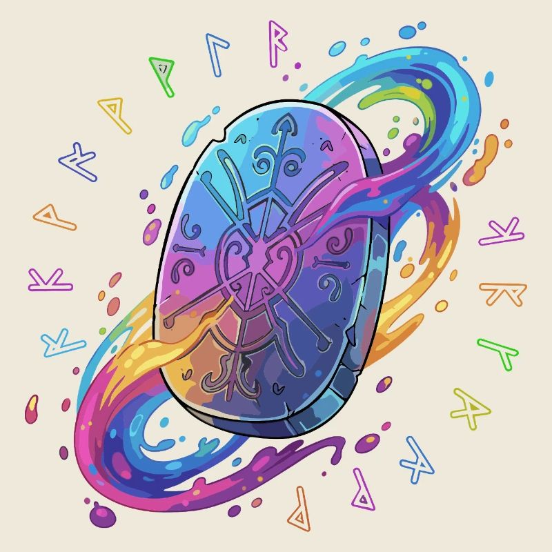 Rainbow Runes Shield