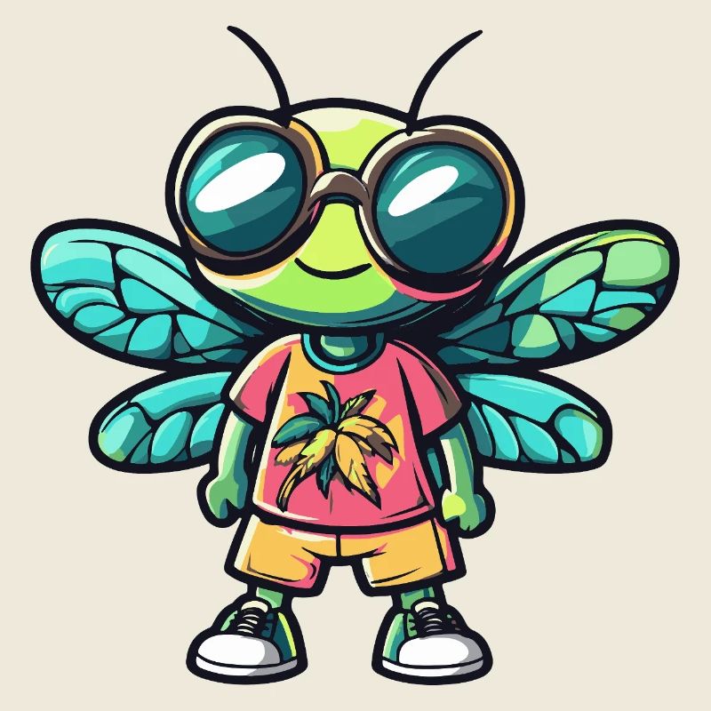 Vacances de bandes dessinées Dragonfly