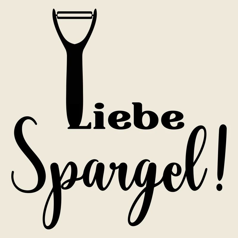 Liebe Spargel Gemüseschäler