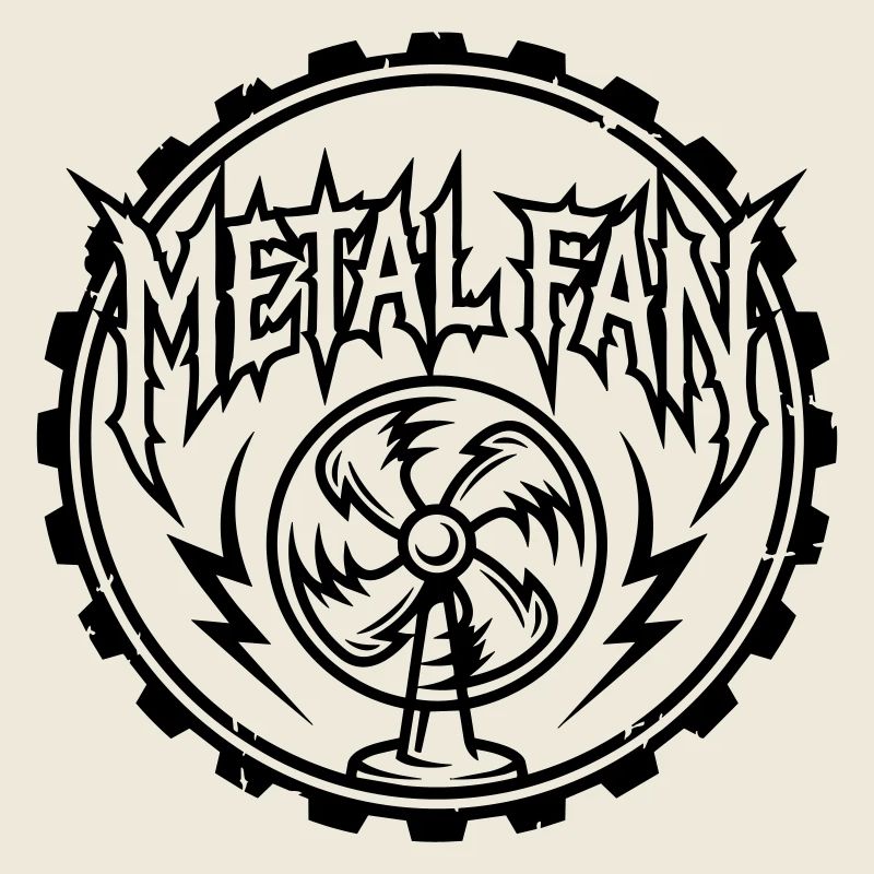 Metal fan