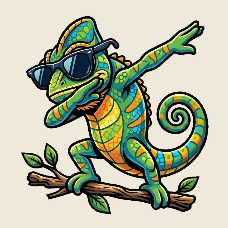 Dabbing Chameleon