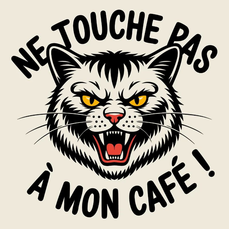 Ne touche pas à mon café !