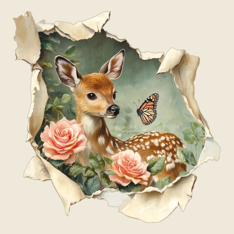 Faon de cerf