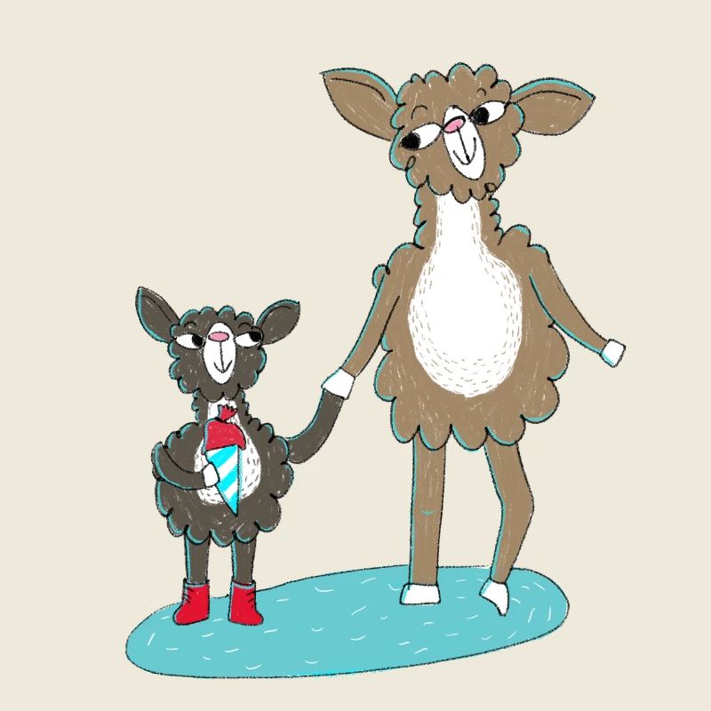 Lama Einschulung