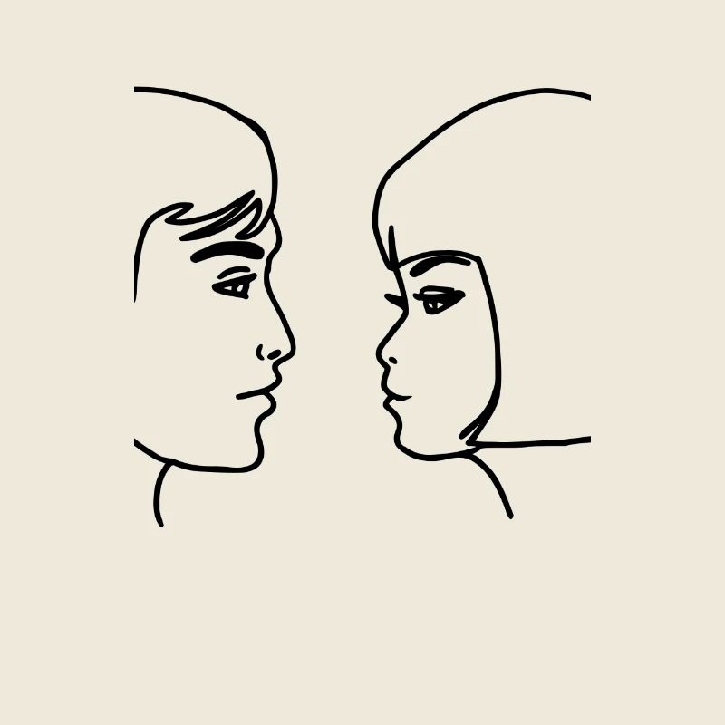 2 Gesichter