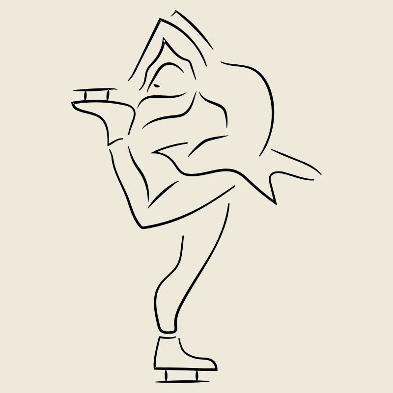 Eiskunstläuferin