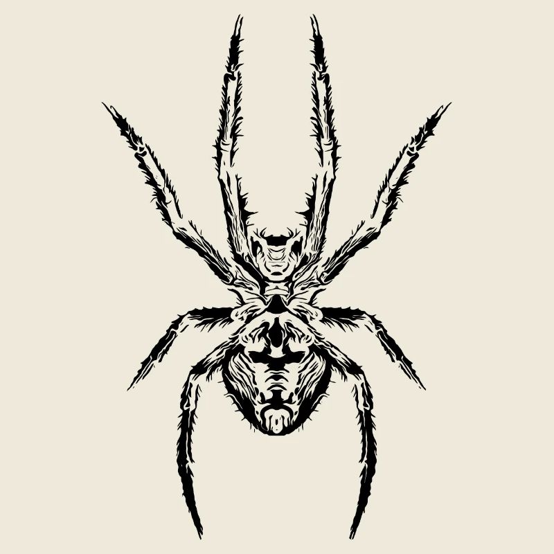 Spider power The symbol of strength and mystery