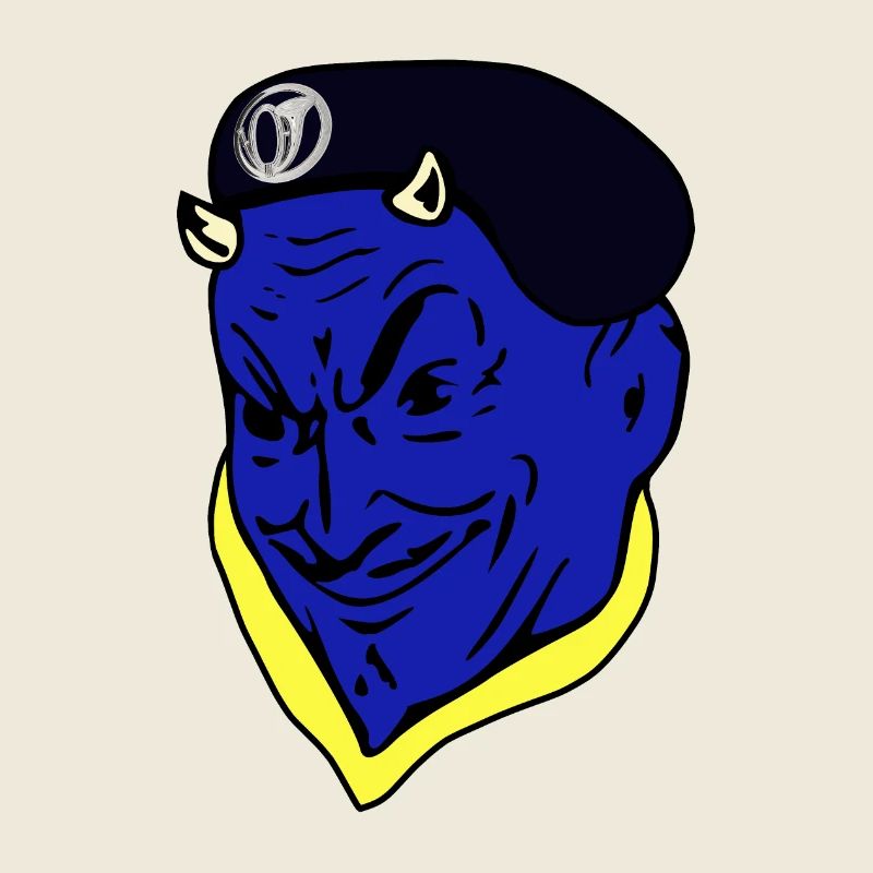 French Army Blue Devil Hunter