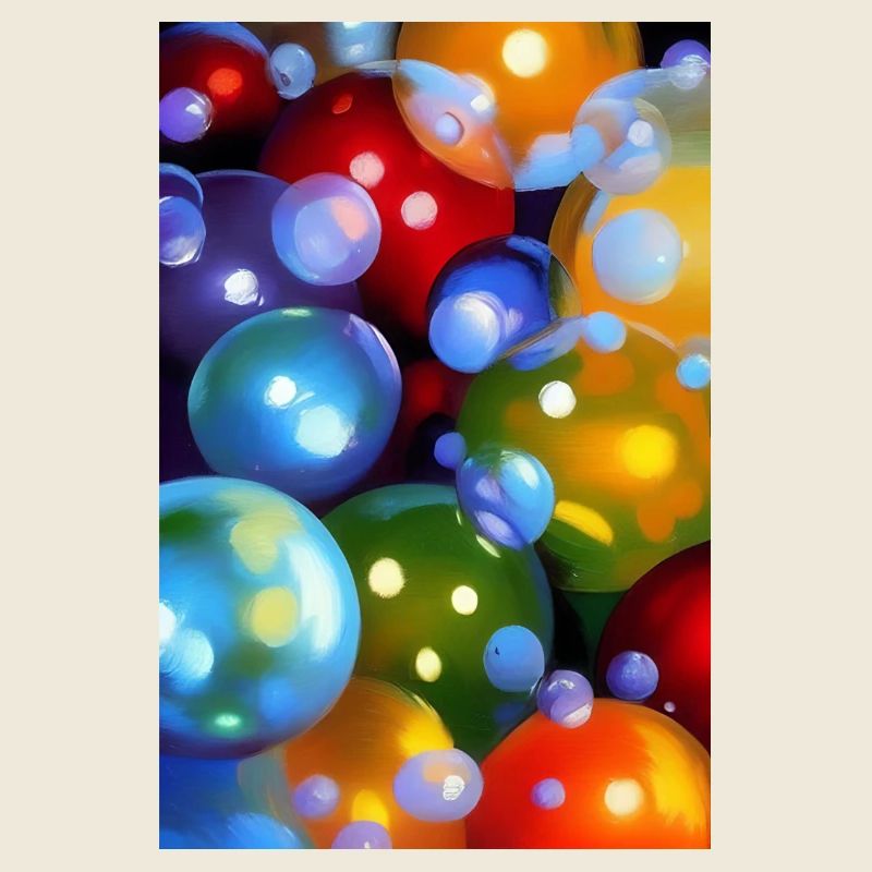 Colorful bubbles