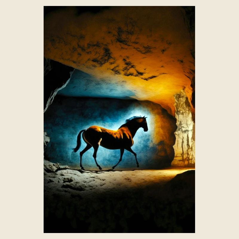 Prähistorisches Pferd 01