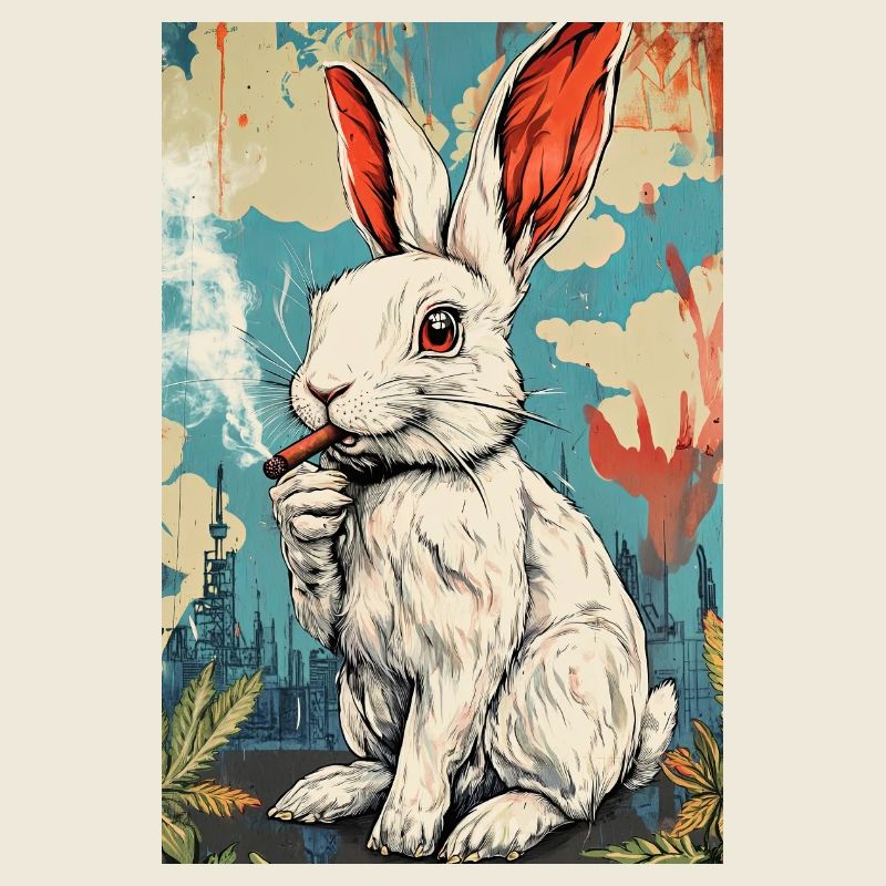 Graffiti Bunny Cigarette