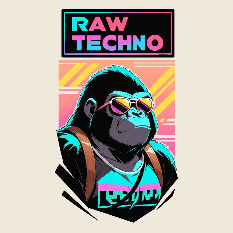 R A W Techno Gorilla
