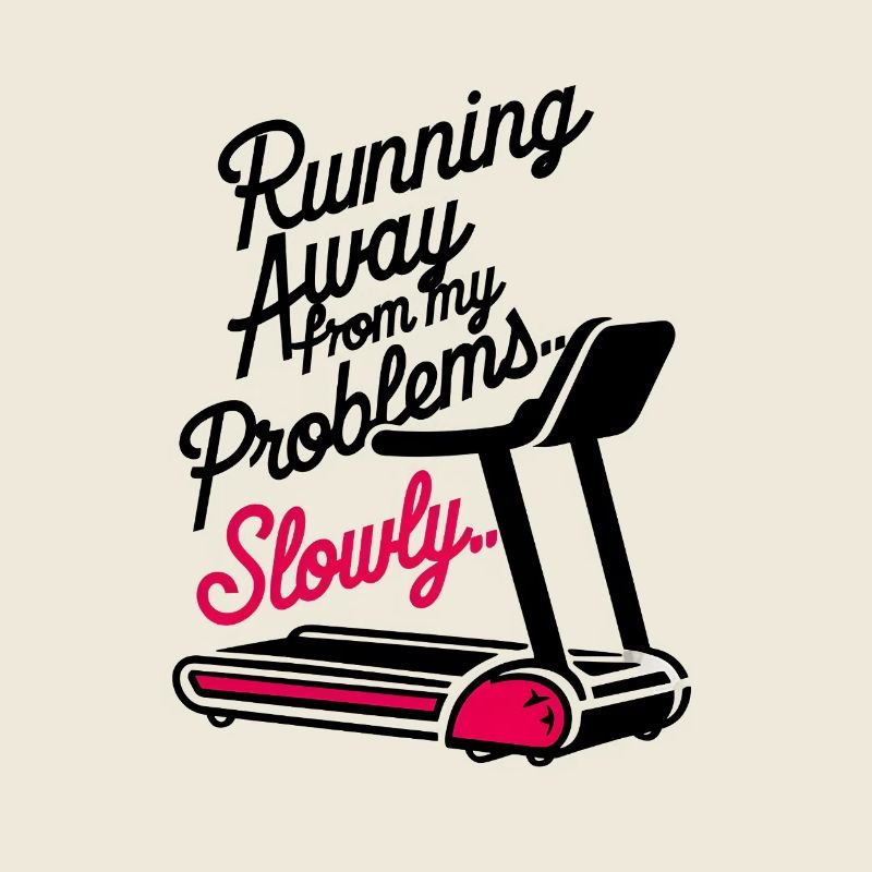 Running from Problems - Slowly