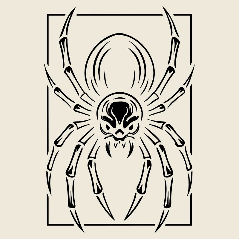 Stylized spider