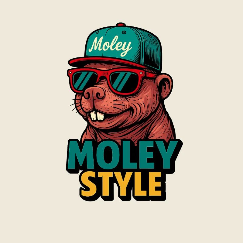 Moley Style Affe Retro Cap