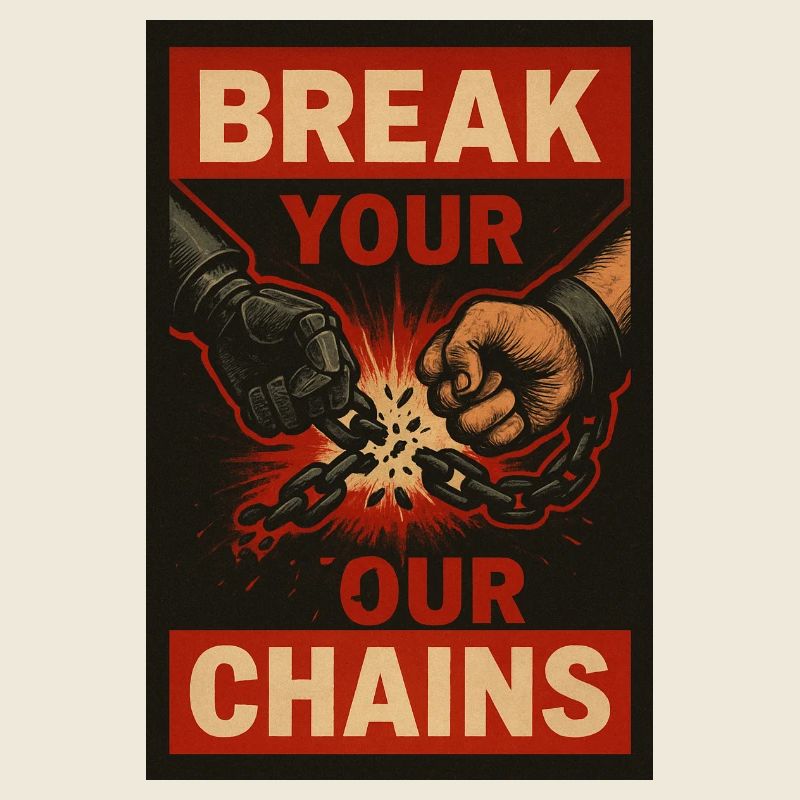 break your/our chains!