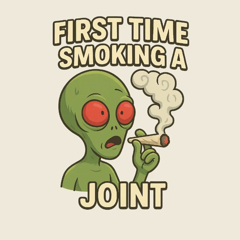 Alien First Joint Smoking