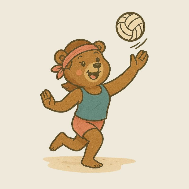Beach volleyball - Bear