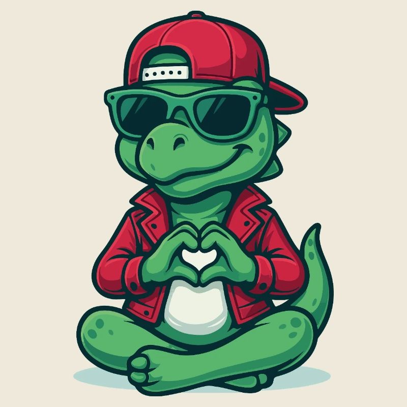 Dino Heart Vibes