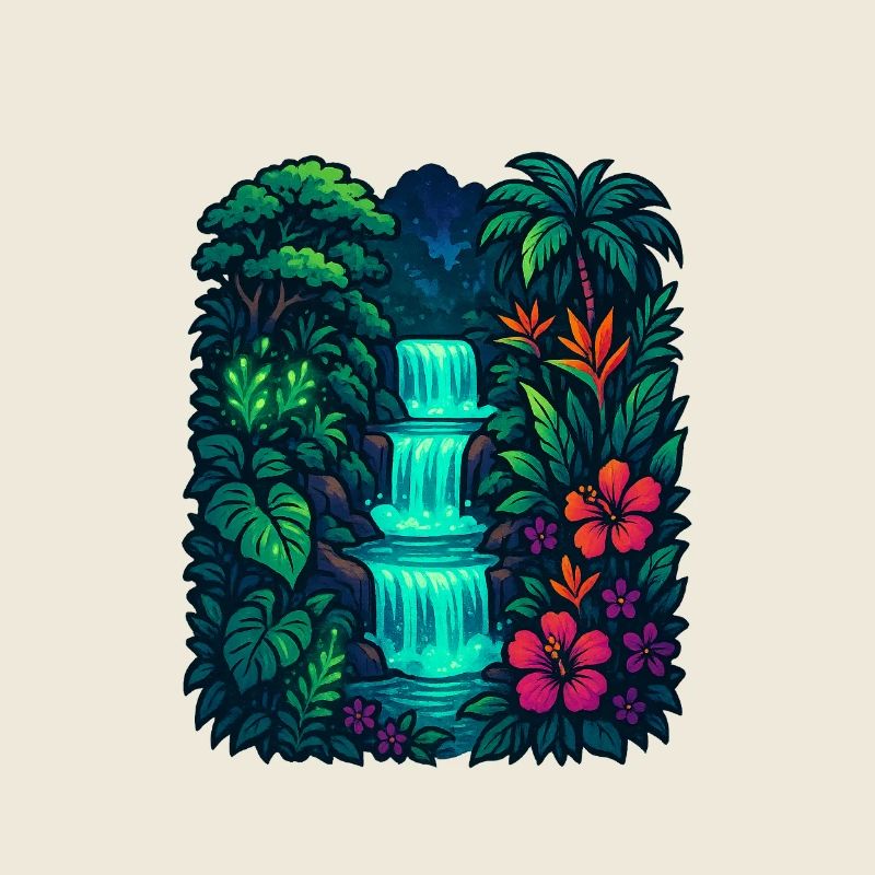 Cascade tropicale