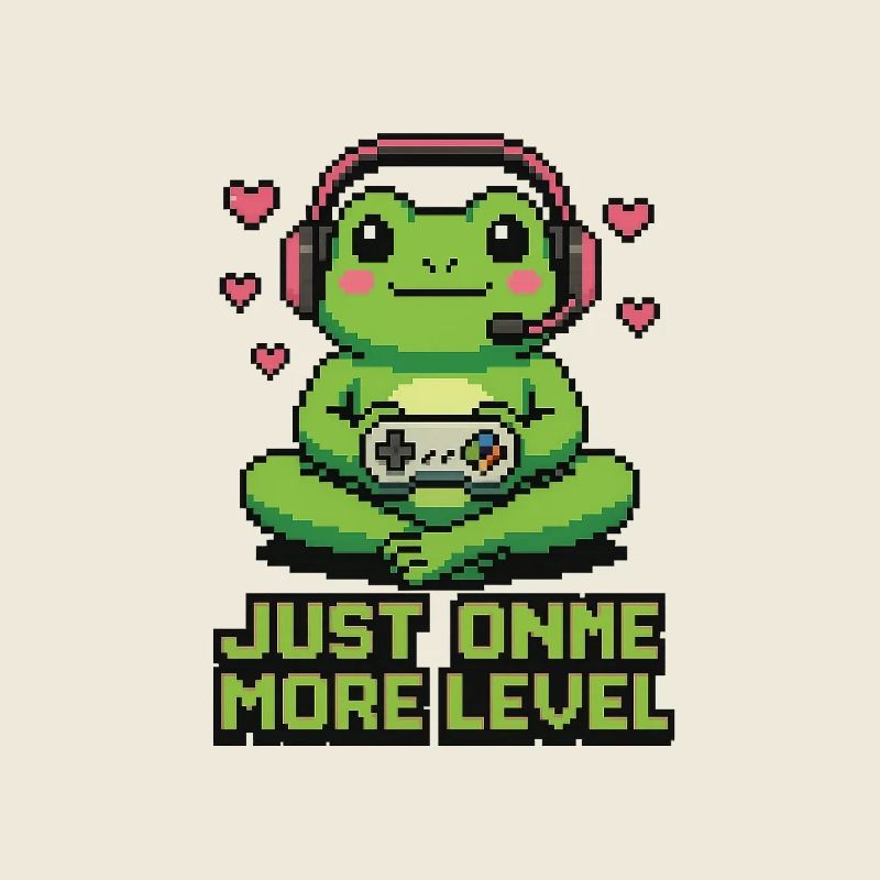 Grenouille pixel