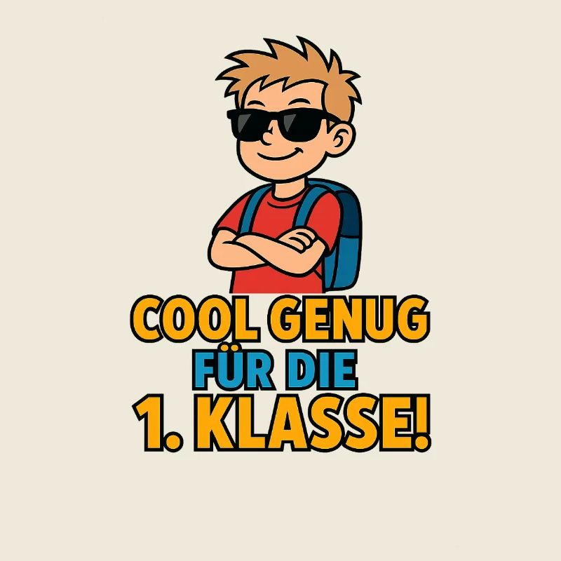 Cool enough for 1st grade boy son pride