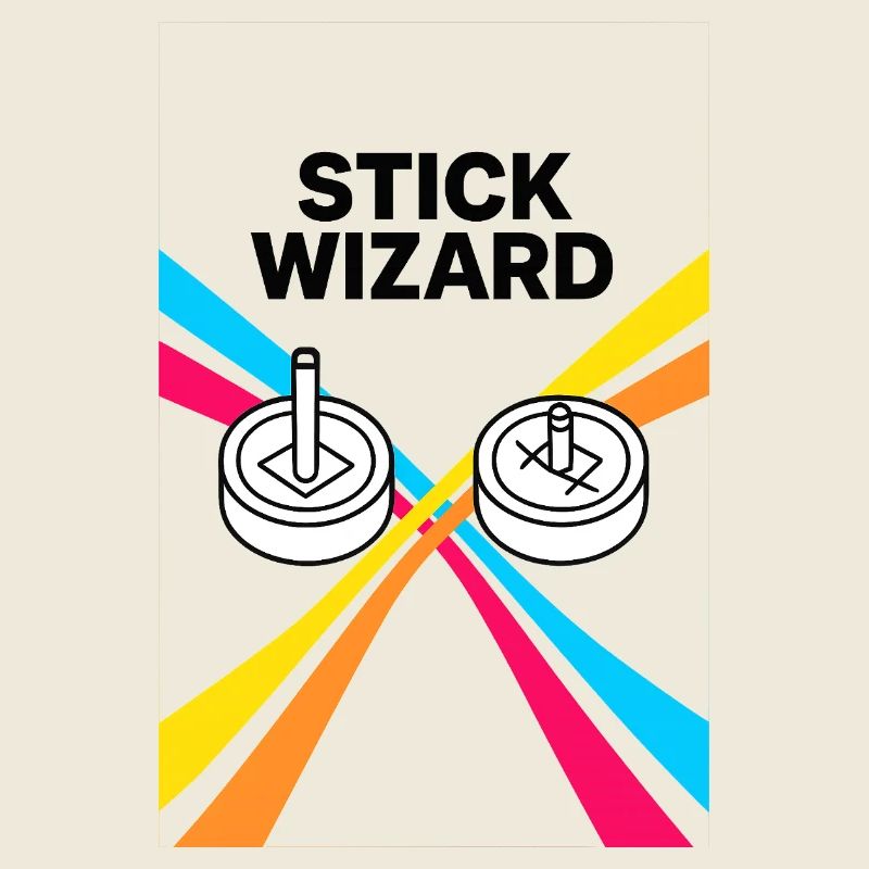 Stick Wizard Conception de jeu rétro