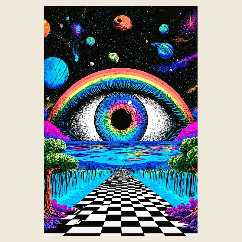Psychedelic Journey into Space