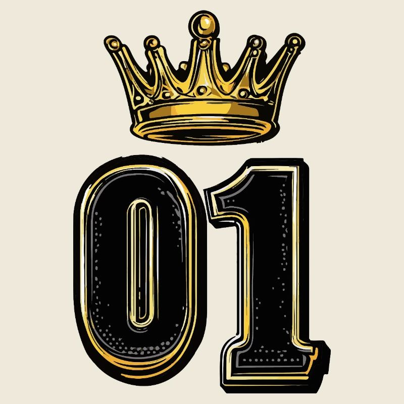 1 Zahl Krone