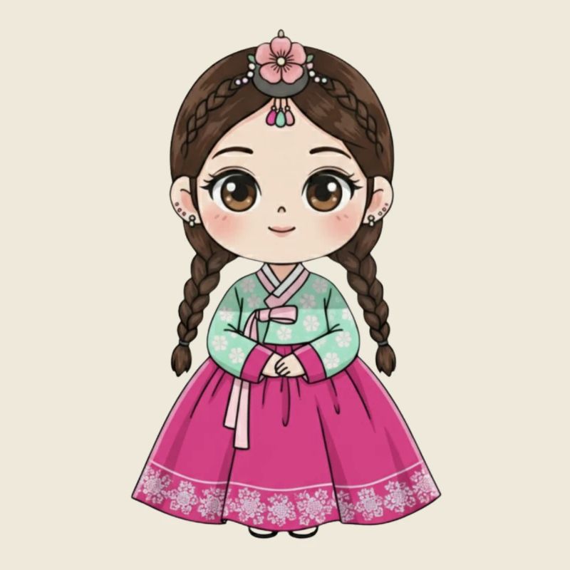 Chibi Hanbok Candy Dream Chaewon