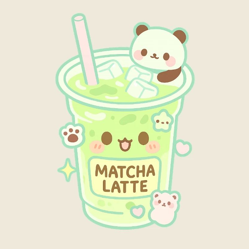 Matcha Latte Panda