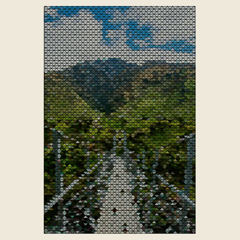 Geometric Landscape Trail