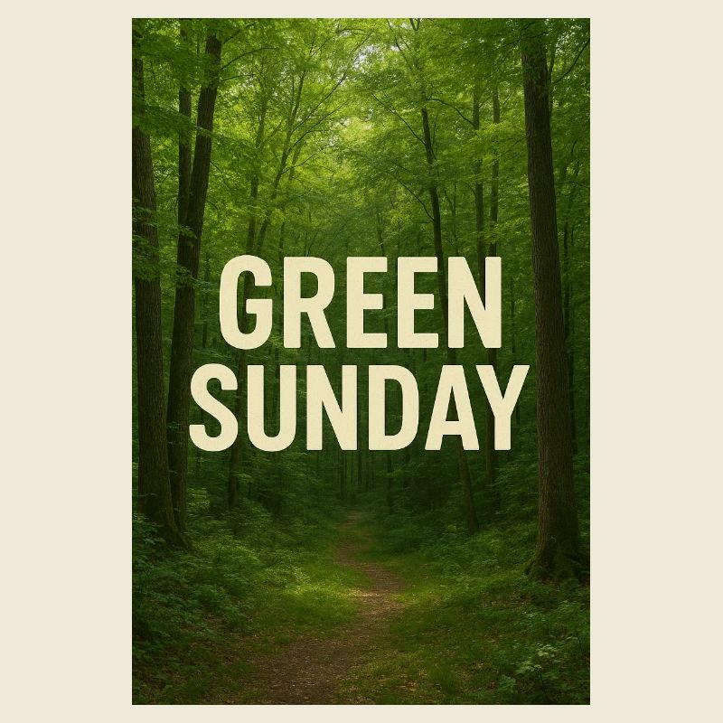 Dimanche vert dans la forêt