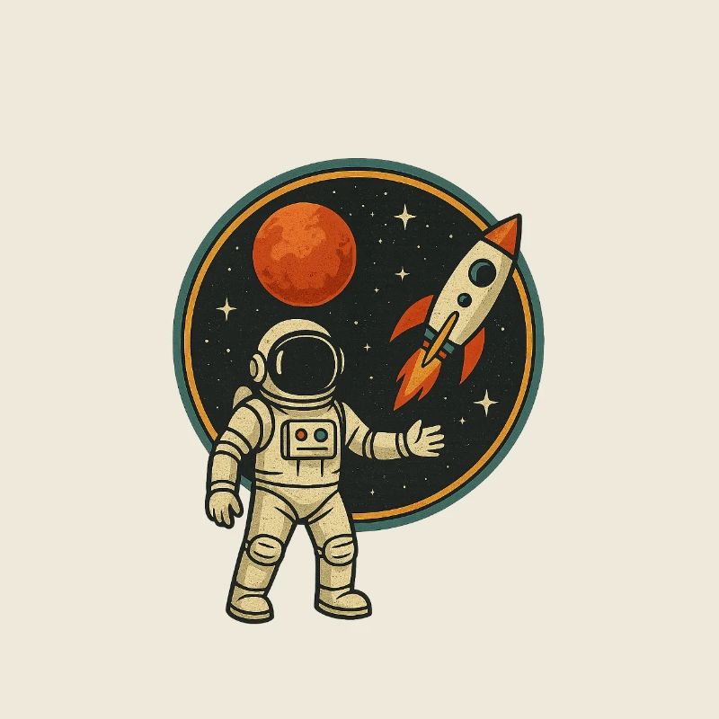 Astronaute dans l’espace