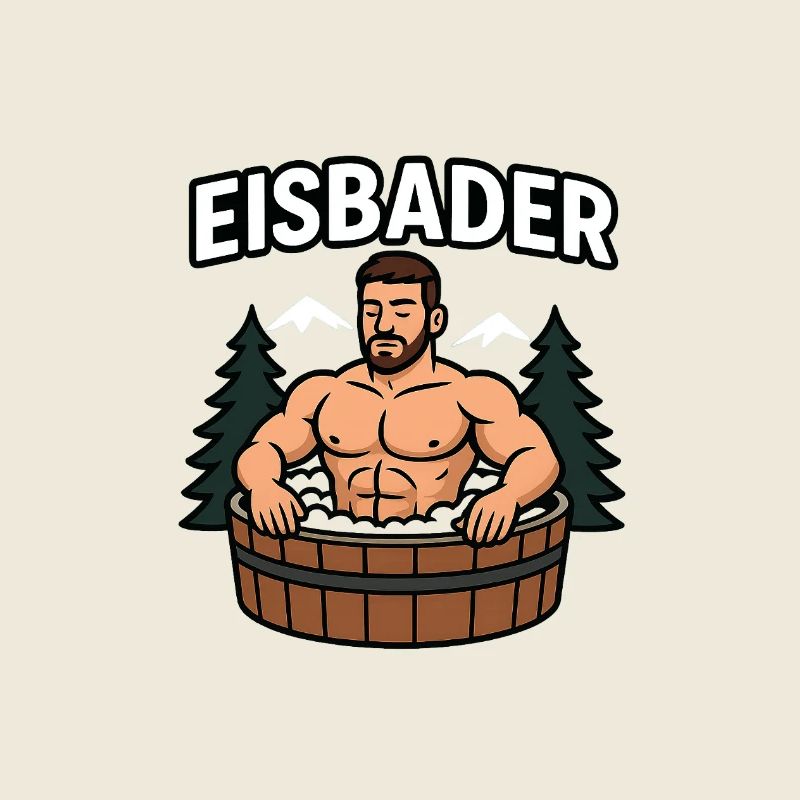 Baignées de glace dans la mare forestière