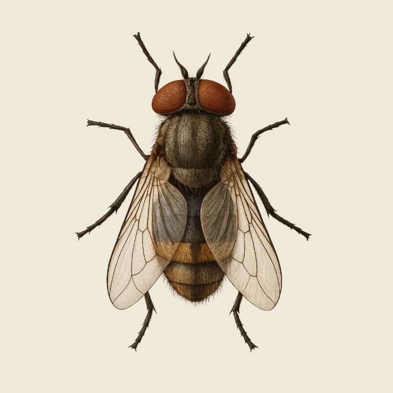 Hyperreal Fly Anatomy Tee