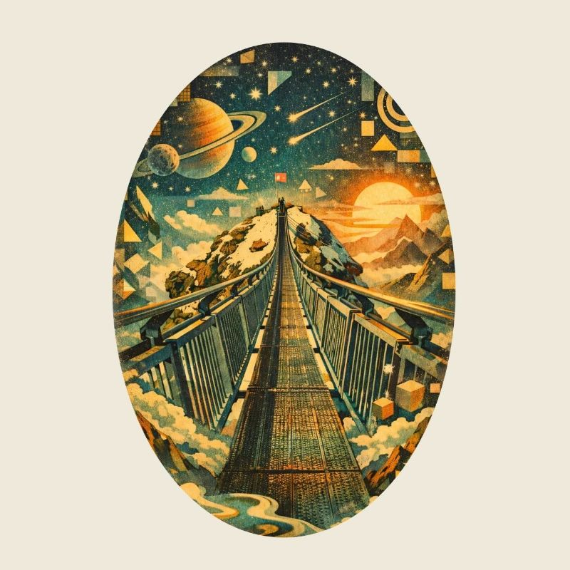 Passerelle Céleste vers le Royaume Spatial