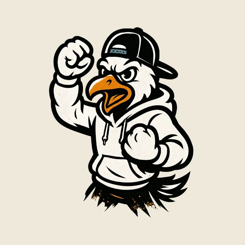 Mascotte de l’aigle martial