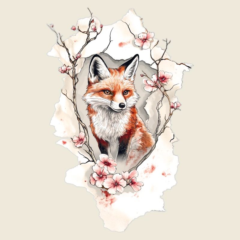 Fox Cherry Blossoms