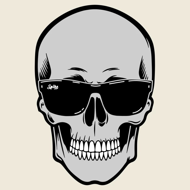 Skull with Sunglasses Graphic