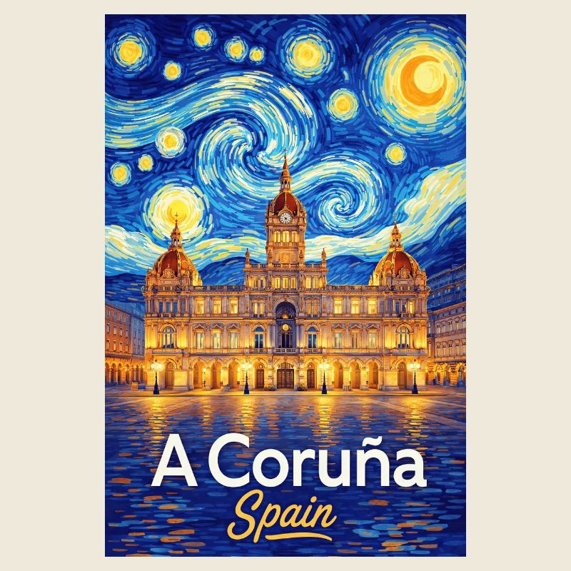 À La Corogne, Espagne