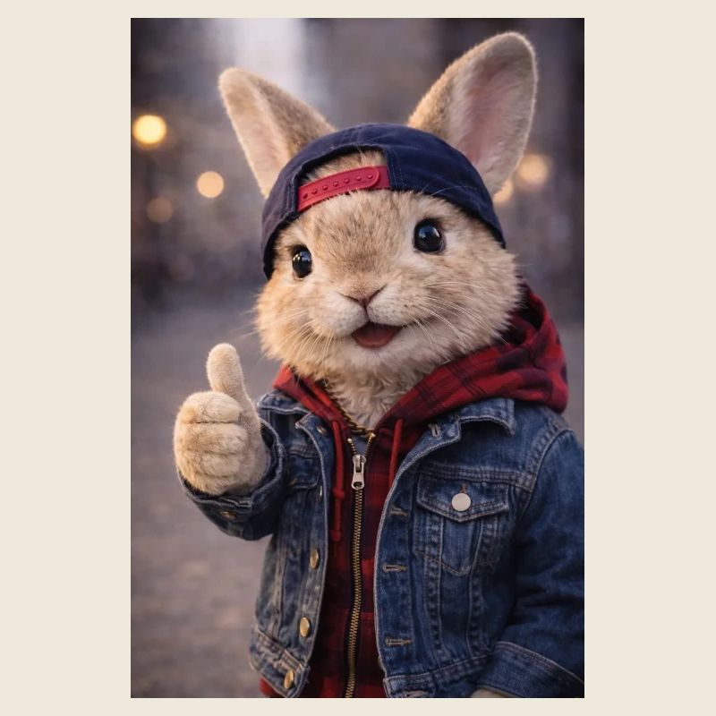 Sweat à capuche Pullover en jean